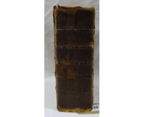 NORTON B. &amp; BILL J.&nbsp;&nbsp;The Holy Bible containing The Old Testament &amp; The New. Black letter. 2 eng. titles. 16