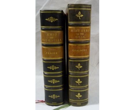 FRASER SIR HUGH.&nbsp;&nbsp;Amid the High Hills. Col. plates &amp; other illus. Pres. copy from Vincent Balfour-Brown with or