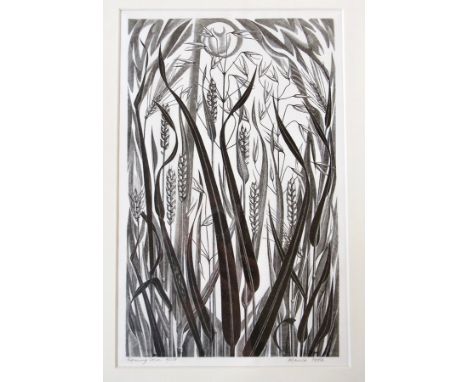 Monica Poole (1921-2003)
Wood engraving
"Ripening Corn", 4/150, signed and titled in pencil, 26cm x 16.5cm 