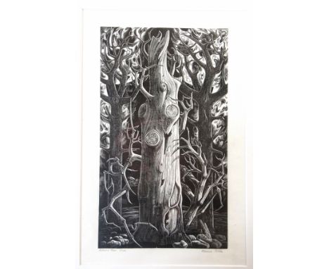 Monica Poole (1921-2003)
Wood engraving
"Hollow Tree", 2/100, signed and titled in pencil, 29cm x 19cm 