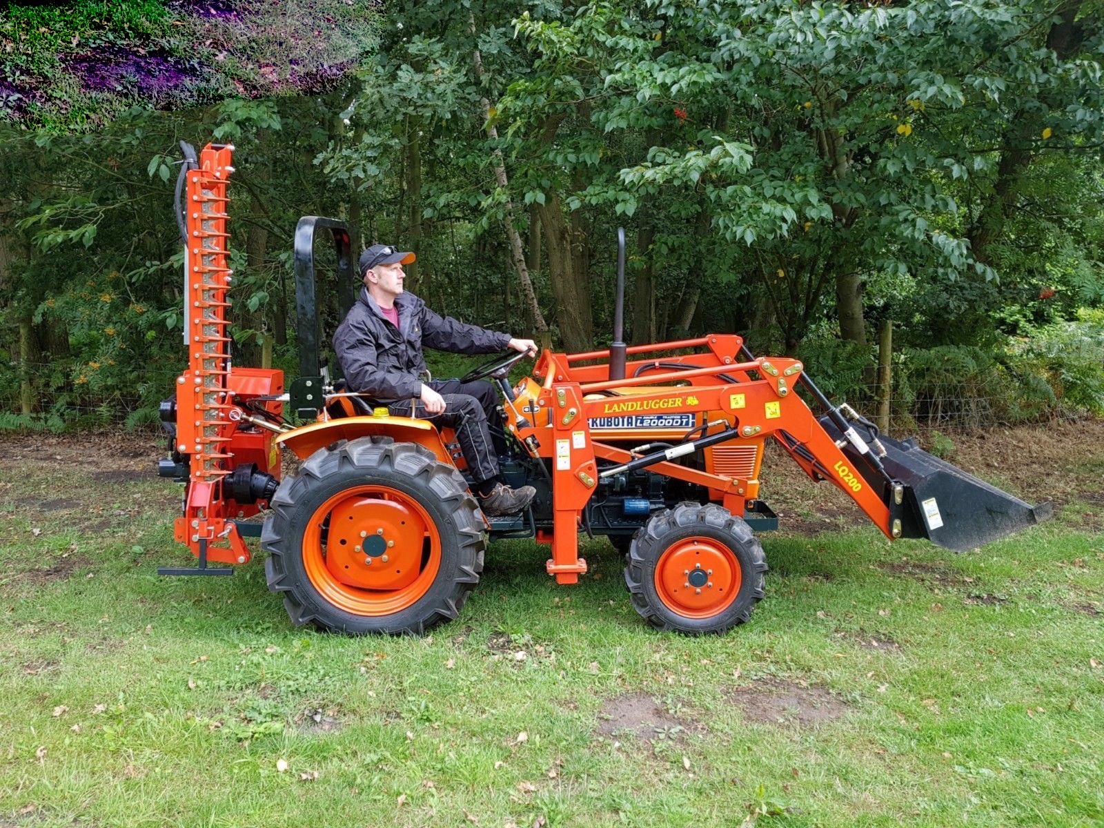 FarmMaster Compact Tractor Hedge Cutter. 2.5m reach. Tractor PTO ...