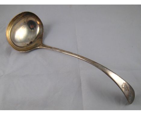 A silver Old English pattern soup ladle, John Rodgers, Sheffield, 1902. wt.273gm. 