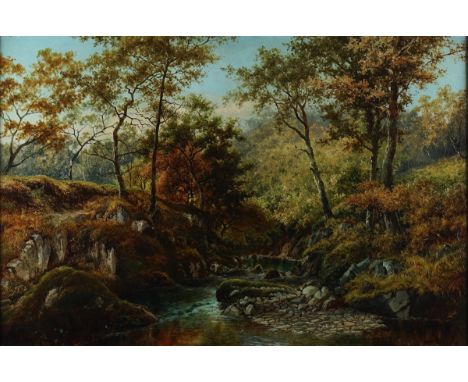 WILLIAM HENRY MANDER (BRITISH, 1850-1922)The Head of the Berwyn, Dolgellysigned and dated 'W. H. Mander 95' (lower right)oil 