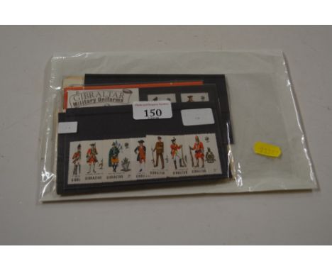 Gibraltar packet of uniform sets 1969 onwards, also a few First Day covers etc.