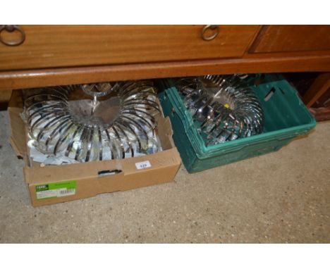 A pair of light fittings