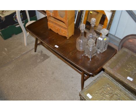 An Ercol two tier coffee table