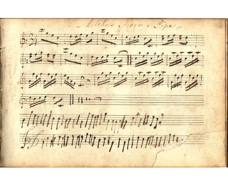 A collection of Irish sheet music and a manuscript music notebook A large collection of early 20th century Irish sheet music 
