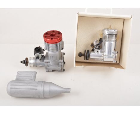 Two R/C glow engines, HB61 and FOX 36, both new in box.
