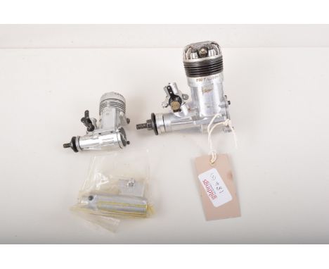 Two FOX glow engines 15 R/C, new in box and FALCON 60, no box.