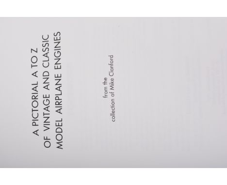 CLANFORD A TO z model engine, book and FROG 3.49cc R/C diesel.