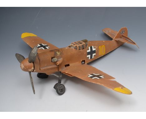 Two items ED SUPER HUNTER R/C 3.5cc diesel, and Testers ready to fly controliner.