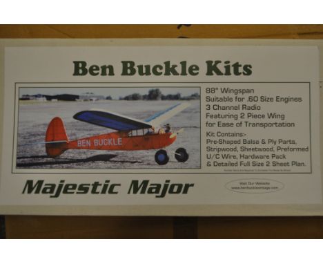 BEN BUCKLE MAJESTIC MAJOR kit, 88" span for 60 2 stroke engine.