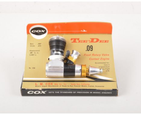 COX TD 90 glow engine, new in  box.