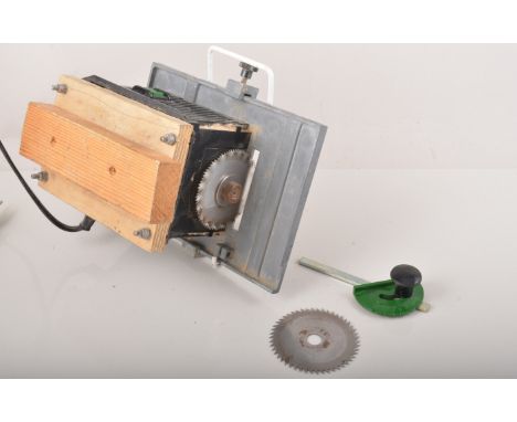 MINICRAFT Transformer, saw bench and power supply plus WICKES electric screwdriver.