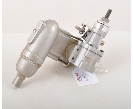 Two ENYA R/C glow engines, 60 - 111 and 35 V:BB, including YS pressure fuel system.