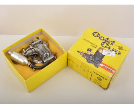 HP 49 VT glow engine, used in box, with spare carb.