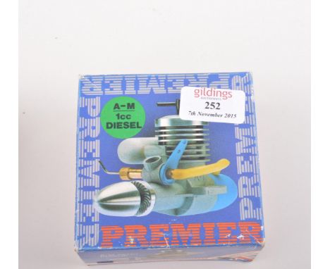 AM10 1cc R/C diesel, new in box.