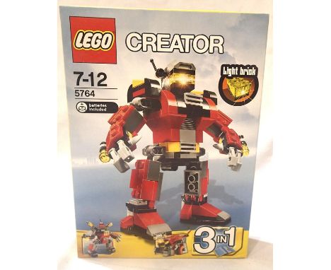 Lego Creator 5764 3-in-1 set Robots. P&amp;P Group 1 (£14+VAT for the first lot and £1+VAT for subsequent lots) 