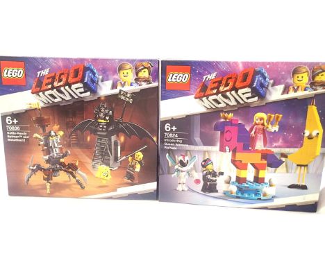Two Lego movie sets, 70836 and 70824. P&amp;P Group 1 (£14+VAT for the first lot and £1+VAT for subsequent lots) 