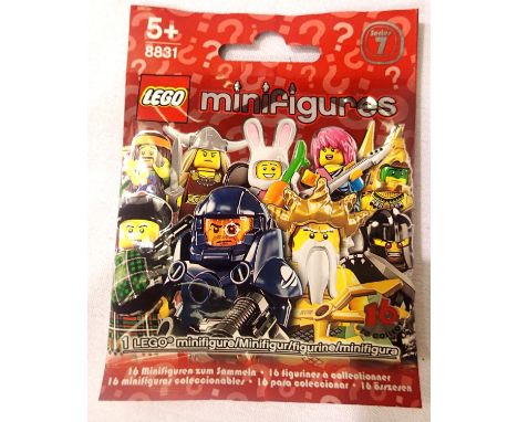 Approximately sixty sealed Lego minifigure packets, 8831. P&amp;P Group 1 (£14+VAT for the first lot and £1+VAT for subsequen