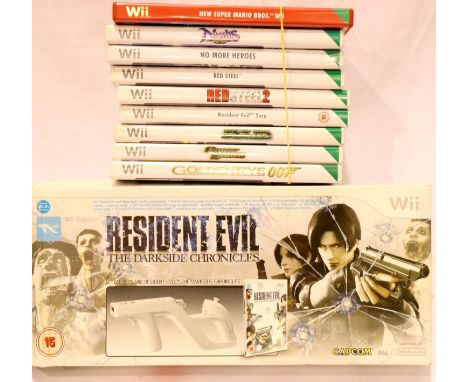 Ten Nintendo Wii games, all with instructions. P&amp;P Group 2 (£18+VAT for the first lot and £3+VAT for subsequent lots) 