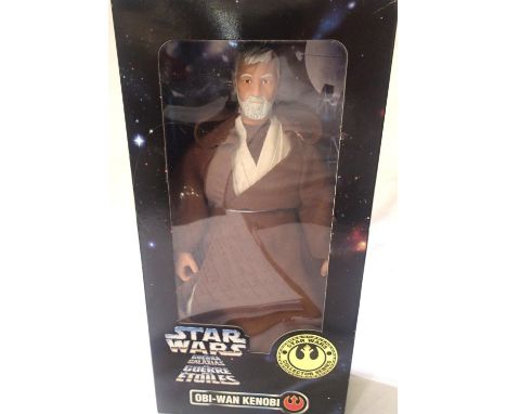 Kenner Star Wars Collector Series, Obi-Wan Kenobi doll. P&amp;P Group 1 (£14+VAT for the first lot and £1+VAT for subsequent 