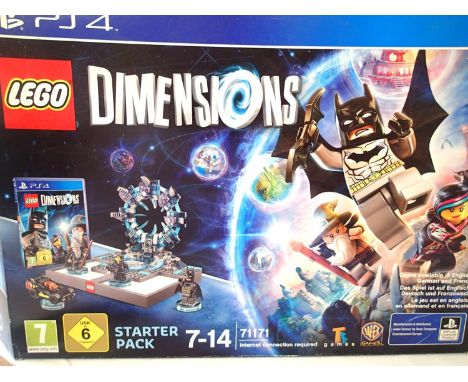 Lego 71171 Dimensions PS4 starter pack, contents unchecked. P&amp;P Group 1 (£14+VAT for the first lot and £1+VAT for subsequ
