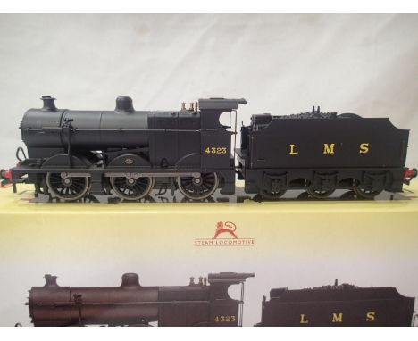 Hornby R3313 Class 4F, LMS Black, 4323, in excellent to very near mint condition. P&amp;P Group 1 (£14+VAT for the first lot 