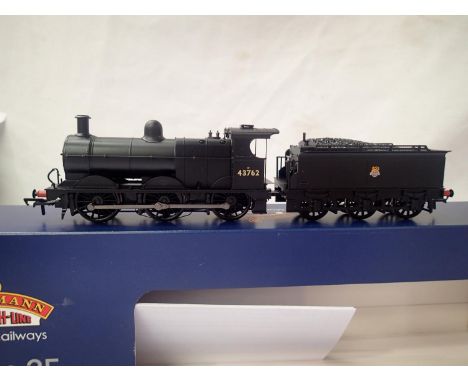 Bachman 31-626, Class 3F, 43762, BR Black, Early Crest, in excellent to very near mint condition, boxed. P&amp;P Group 1 (£14