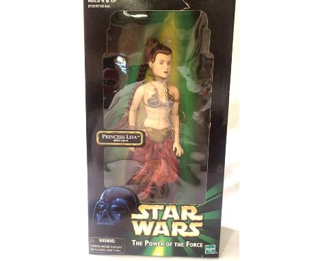 Hasbro Star Wars Princess Leia doll with chain, L: 30 cm. P&amp;P Group 1 (£14+VAT for the first lot and £1+VAT for subsequen