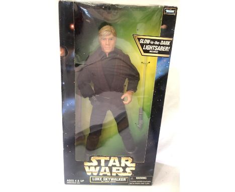 Kenner Star Wars Luke Skywalker doll in Jedi gear, L: 30 cm. P&amp;P Group 1 (£14+VAT for the first lot and £1+VAT for subseq