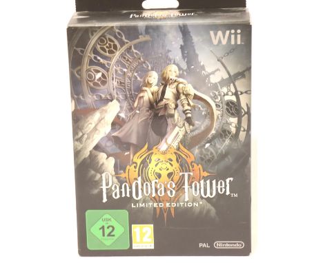 Nintendo Wii game Pandoras Tower, limited edition. P&amp;P Group 2 (£18+VAT for the first lot and £3+VAT for subsequent lots)