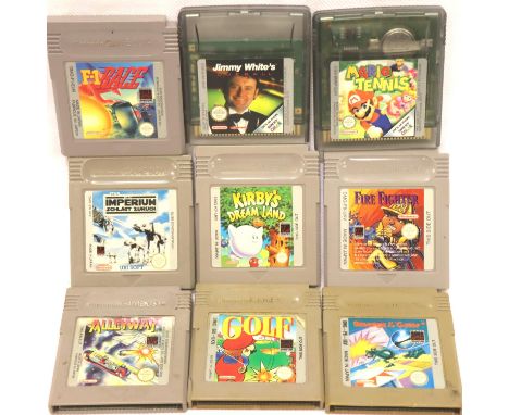 Seven assorted Gameboy games and twelve Gameboy Colour games. P&amp;P Group 1 (£14+VAT for the first lot and £1+VAT for subse