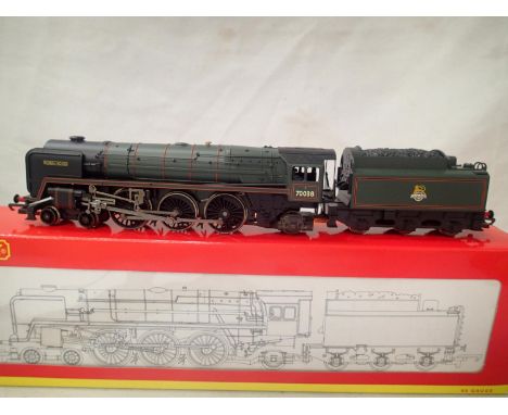 Hornby R2142 Britannia Class, 700388, Robin Hood, limited edition 551/1000 in excellent to very near mint condition, boxed, m