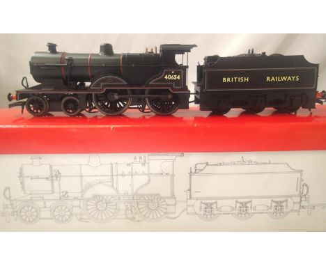 Hornby R2183 B Class 2P, 40634, BR Lined Black, British Railways, in very good to excellent condition, detail fitted. P&amp;P