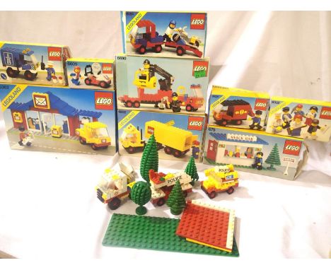 Nine Legoland sets, 675, 6302, 6624, 6690, 6654, 6362, 6653, 6609, 6692 and unboxed pieces. P&amp;P Group 1 (£14+VAT for the 