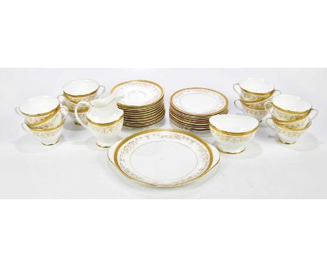 ROYAL DOULTON; a 'Belmont' pattern part tea service.