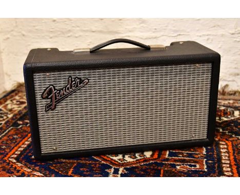 FENDER; a '63 re-issue Reverb unit, with owner's manual.