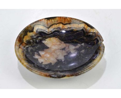 BLUE JOHN; a pedestal dish, diameter 14cm.  Condition Report: There is a chip to the edge, light surface wear.