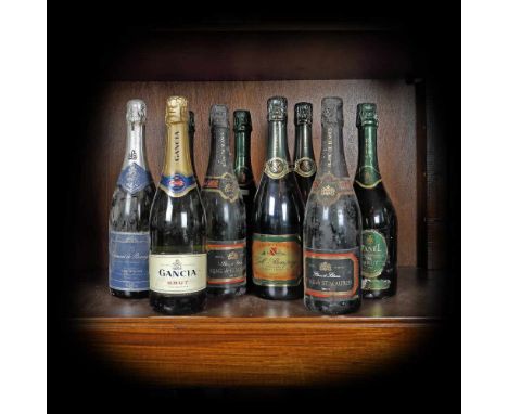   Selection of vintage champagne, sparkling wine and cremant, France and Italy, 1990's-2000's, 9b x 0.75l Selection of vintag