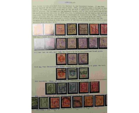 Colonial Africa collection in album - very good French, Portuguese, German and Italian colonies but main value in British Afr