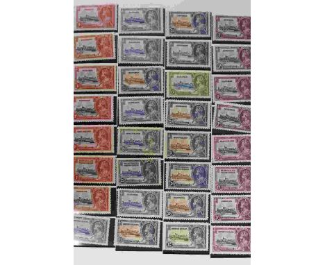 Commonwealth omnibus issues 1935 Silver Jubilee appears complete M or U 1937 selection M or U