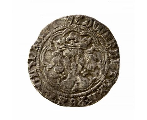 Edward IV Groat, London, 1467-1468.1st reign, light coinage, mm crown. S. 2000.25mm, 2.7g. Good fine.