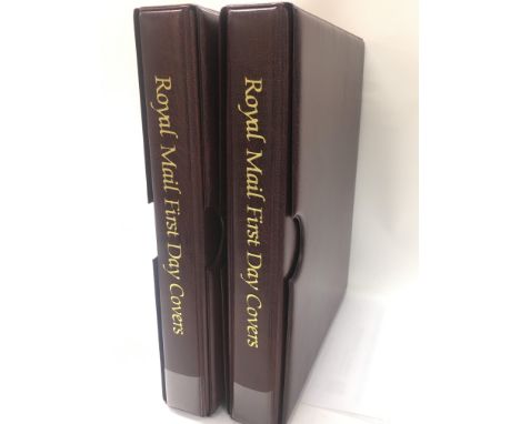 Two binders of high value royal mint first day covers , Approx 116. NO RESERVE