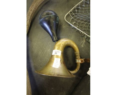 1920/30's Brass Car Horn with Fixing Bracket