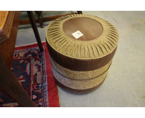 Retro Pouffe