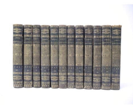 Edward Gibbon: 'The History of the Decline and Fall of the Roman Empire', London, W. Allason et al, 1820, new edition, 12 vol