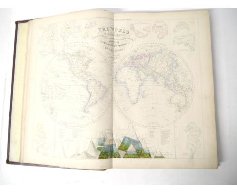 G.H. Swanston: 'The Companion Atlas to The Gazetteer of the World, comprehending Forty-Eight beautifully Coloured Maps engrav