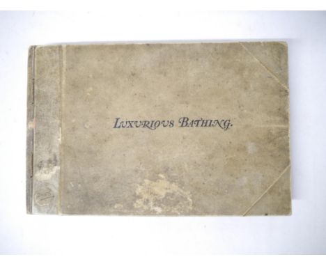 (Hydrotherapy, Baths), Andrew White Tuer &amp; Tristram Ellis: 'Luxurious Bathing', London, Field &amp; Tuer, 1880, 2nd editi