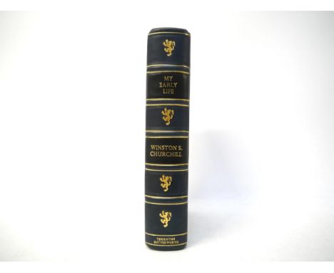 Winston S. Churchill: 'My Early Life. A Roving Commission.', London, Thornton Butterworth, 1930, 1st edition, 1st state, with